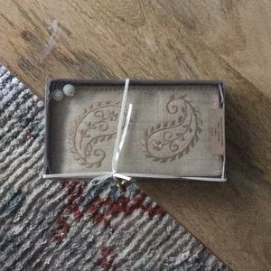 Paisley Woven Wallet / Pouch